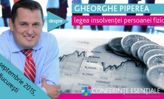 GHEORGHE PIPEREA  – conferinta despre insolventa persoanei fizice